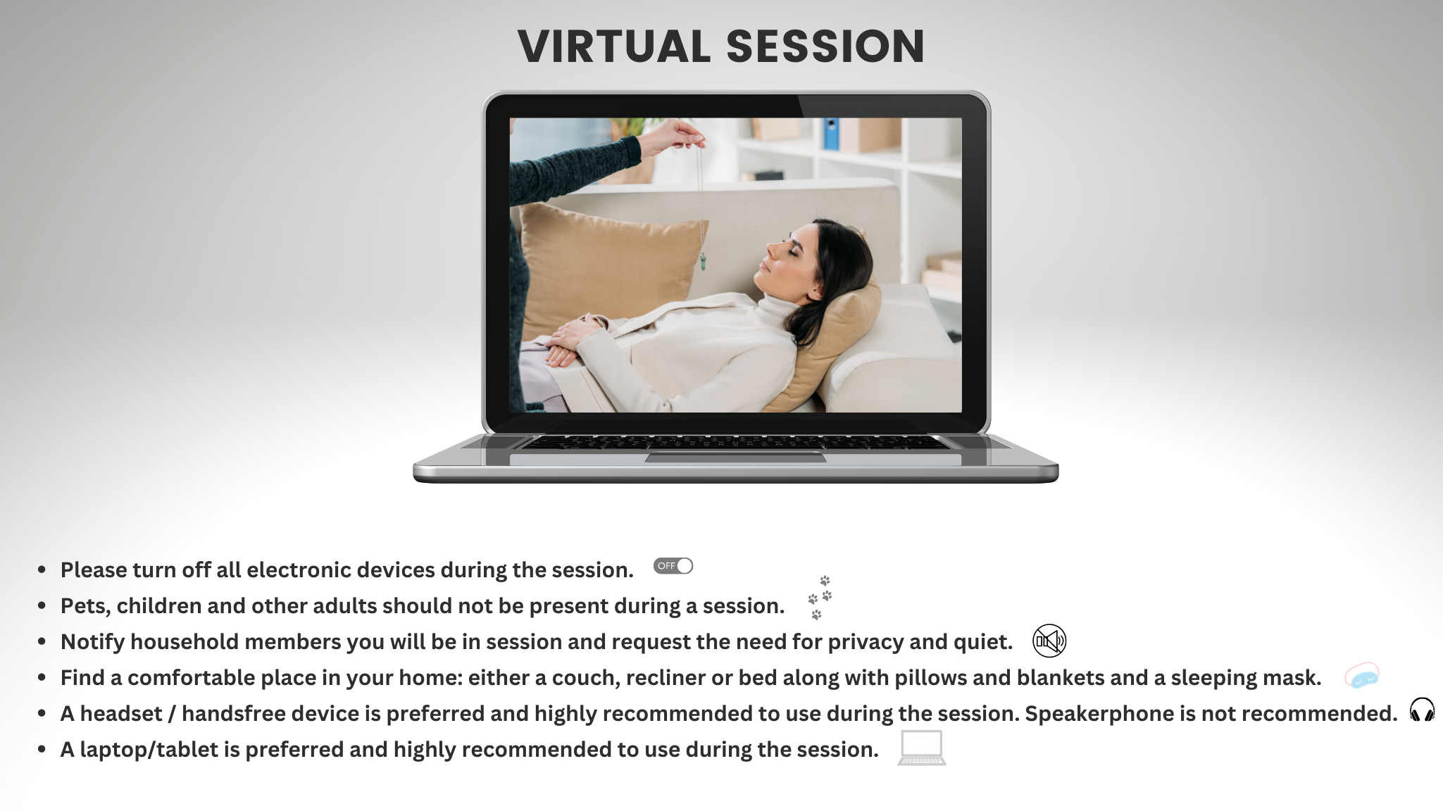 Virtual Hypnosis Session Life Coaching